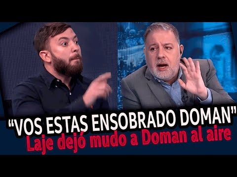 AGUSTIN LAJE dejó mudo a DOMAN que cuestionaba a Milei