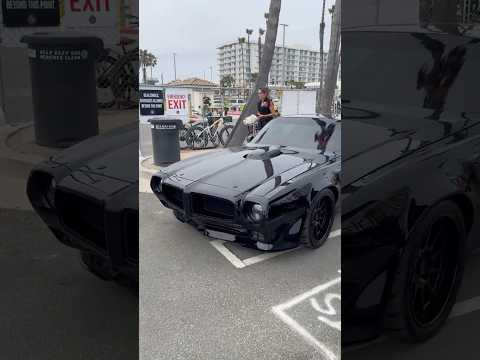 ‘73 Pontiac Trans Am lookin sinister 😈 #pontiac #transam #firebird #firebirdtransam