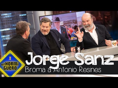 Jorge Sanz gasta una broma a Antonio Resines desde la UCI - El Hormiguero