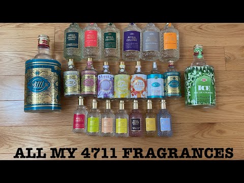ALL MY 4711 FRAGRANCE | 20+ BOTTLES!!! FULL COLLECTION REVIEW