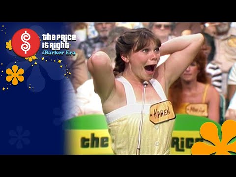 Sweet Contestant Plays GIVE OR KEEP for Fun Prizes - The Price Is Right 1982
