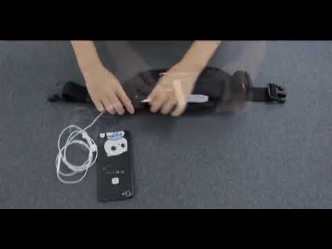 Сумка на пояс для бега бананка - фото 1 - id-p2212867161
