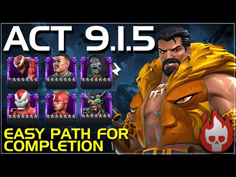 MCOC: Act 9.1.5 - Easy Path For Completion - Hyperion vs Kraven - 2024