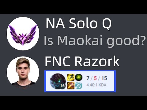 Maokai is Broken... | Worlds 2022 Bootcamp