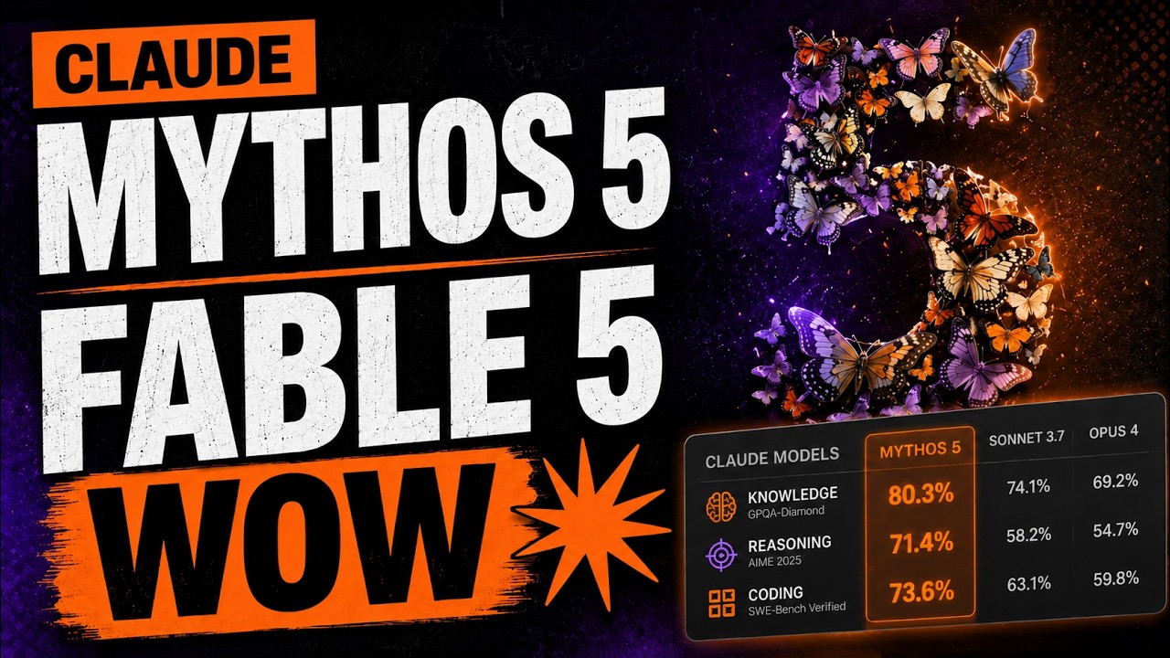 Claude Mythos 5 et Fable 5 : Anthropic frappe TRÈS fort 🤯