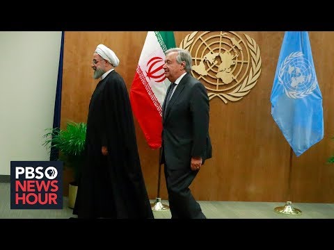News Wrap: Iran's Rouhani calls U.S. sanctions 'economic terrorism'