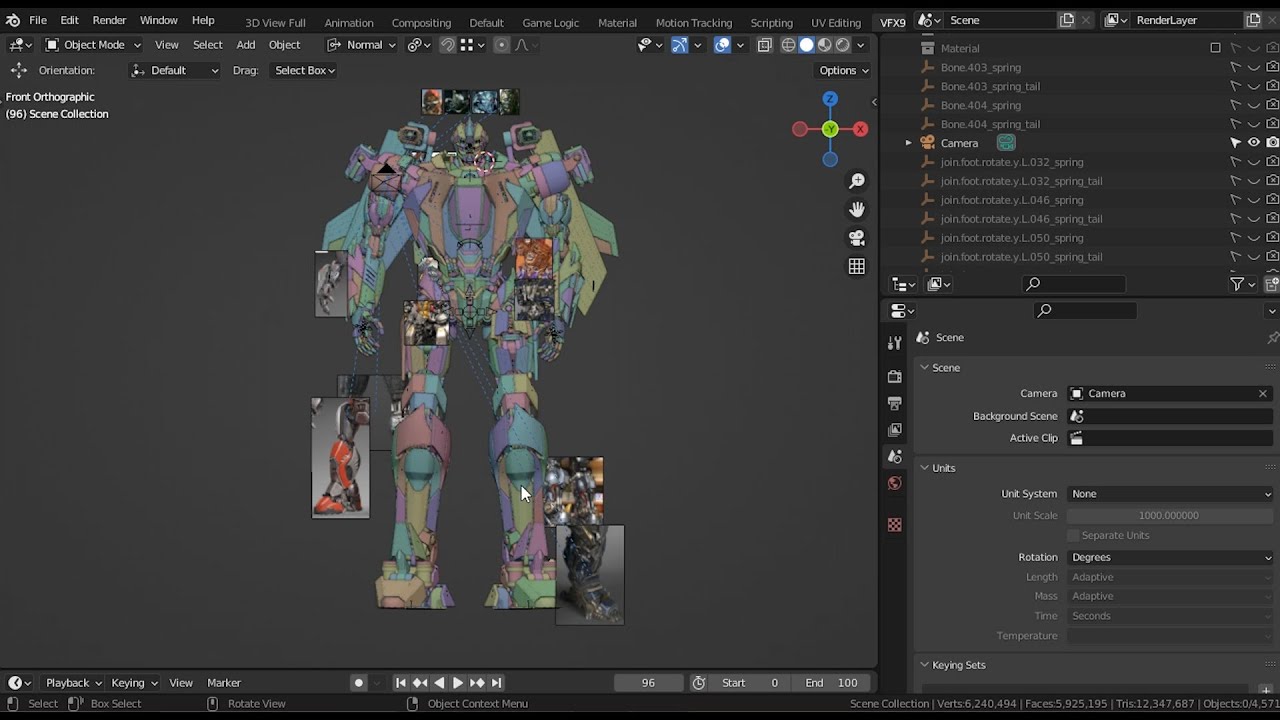 How to make transformers robot like a professional 3D artist - Part 1 | Indonesian