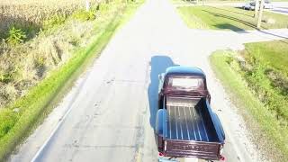 1955 Chevrolet 3800 Long Bed Step Side Pickup Driving