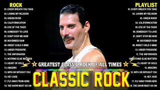 Classic Rock Songs 70s 80s 90s Full Album 🔥 Queen, Nirvana, The Beatles, Bon Jovi, ACDC