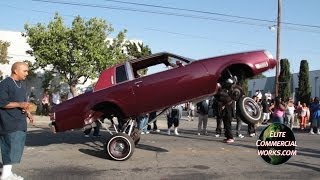 preview picture of video 'VAN NUYS LOWRIDER HOPPING TILL THE WHEEL FALLS OFF!'