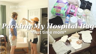 Packing My Hospital Bag | First Time Mom