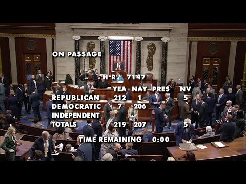 House passes DHS funding bill despite Dem opposition on ICE