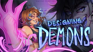 I designed Demon Characters for my Story 🦷