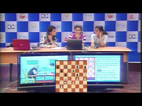 Press Conference Round 6: Koneru - Dronavalli