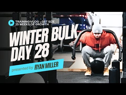 Winter Bulk Day 28 + Thanksgiving GST SIZE Deload Squat Day
