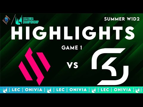 BDS vs SK Highlights Game 1 — LEC Summer 2025 — Team BDS vs SK Gaming by Onivia