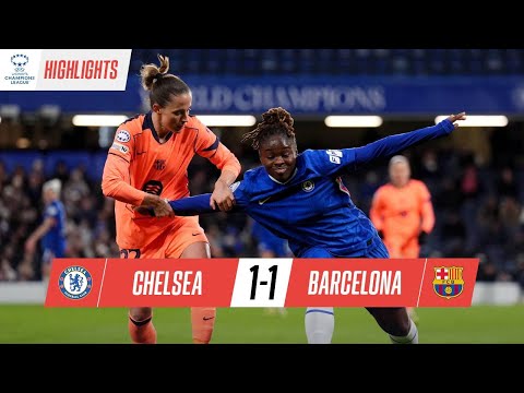 Barcelona couldn't manage it at Stamford Bridge | Chelsea 1-1 Barcelona | Women's Champions Leagu...