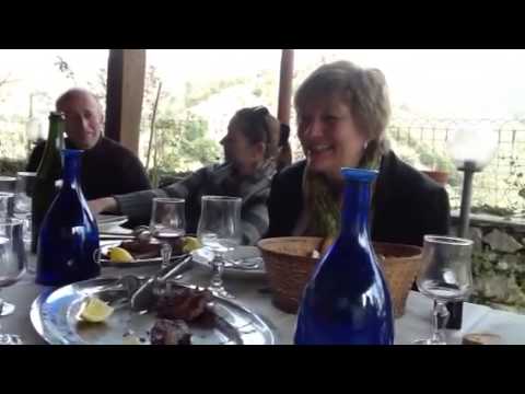 Lunch at La Foresteria in cottanello, rieti, Lazio, Italy