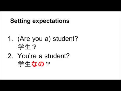 Japanese from Scratch 2.3.0 - Explanations and expectations