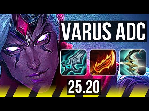 VARUS & Thresh vs JINX & Bard (ADC) | Legendary | EUW Grandmaster | 25.20