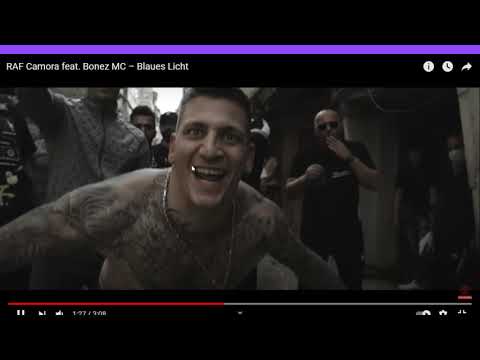 creapy pasta07 reagiert auf Raf Camora feat. Bonez MC- Blaues Licht