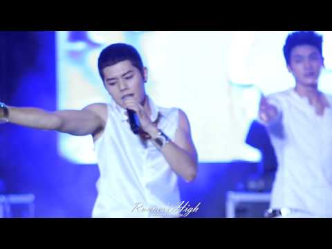[Fancam] 120901 ZE:A Dongjun - 후유증 (컬투쇼 공개방송)