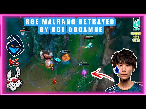 RGE Malrang BETRAYED By RGE Odoamne [RGE vs MSF]