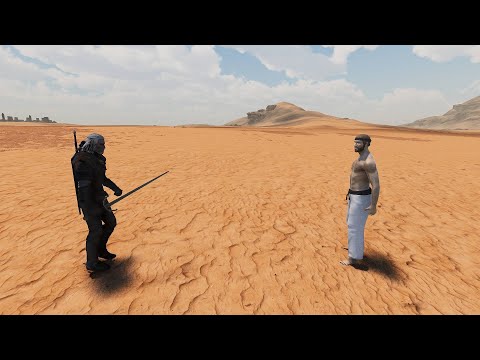 GERALT OF RIVIA vs CHUCK NORRIS - Ultimate Epic Battle Simulator 2 | UEBS 2