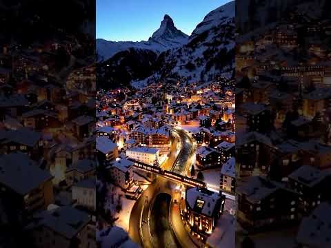 Winter in Zermatt Switzerland 🇨🇭