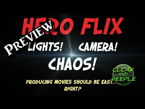 Cloak and Meeple: Preview, Hero Flix