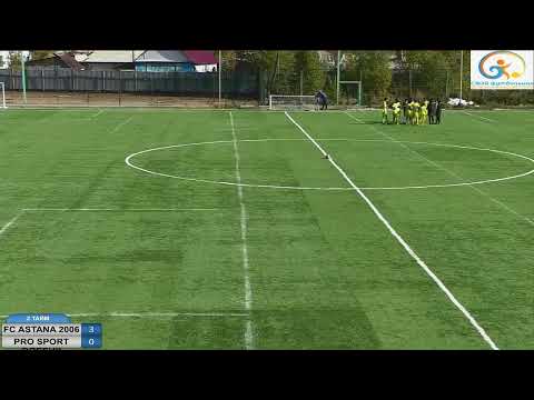 Прямая трансляция пользователя SVOYA LIGA 2 FC ASTANA 2006 - PRO SPORT QOSSHY