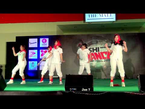 140802 Crayon BLINK cover Crayon Pop - Bing Bing + Uh-ee @OISHI Thailand Cover Dance 2014 (Audition)