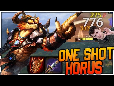 THE ONE SHOT BUFFED HORUS BUILD 1400+ IN ONE ABILITY!