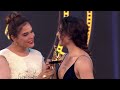 Samantha Ruth Prabhu At Award Function Hot Samantha Cleavage Dress Moviesstuff