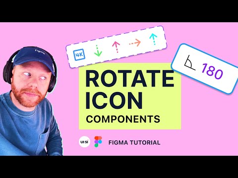 Rotate icons the RIGHT way in Figma | Figma Tutorial