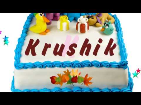 Happy Birthday Krushik