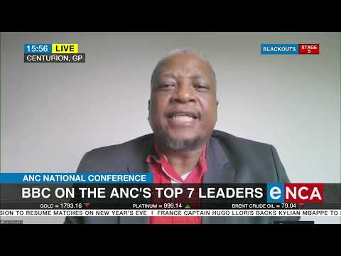 Discussion BBC on the ANC's Top 7 leaders