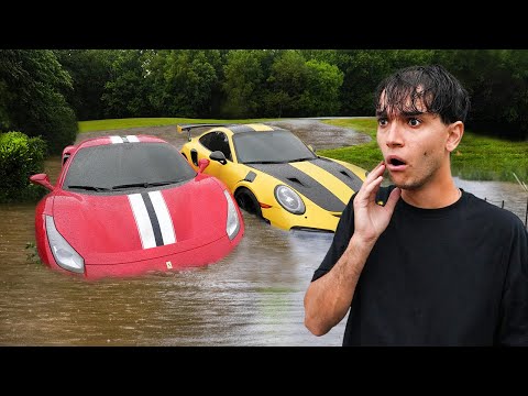 We Survived a MAJOR STORM! *Our Supercars Flooded*