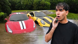 We Survived a MAJOR STORM! *Our Supercars Flooded*