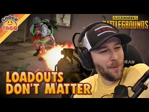 Loadouts Don't Matter When You're This Good - chocoTaco PUBG Solos TPP Gameplay