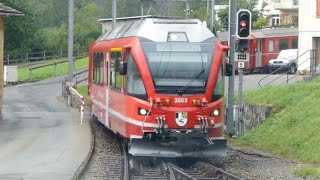 preview picture of video 'Switzerland: Bernina Railway, Tirano to Pontresina, 17Sep14'