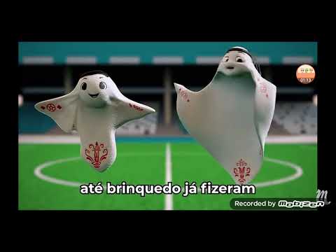 Mussoumano vs mascote da Copa do cata