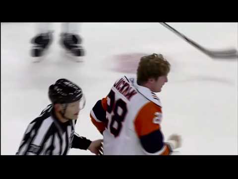 Tim Jackman vs Shawn Thornton