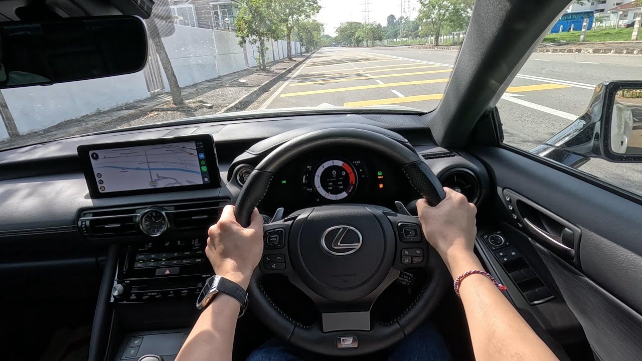 2023 Lexus IS 300 F-Sport | Day Time POV Test Drive