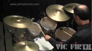 Drumset Lessons with John X: Bonham/Gadd Fill
