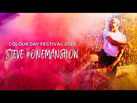 Ο STEVE ONEMANSHOW στο COLOUR DAY FESTIVAL 2019