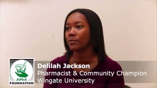 preview picture of video 'Wingate University School of Pharmacy - After Project IMPACT: Diabetes'