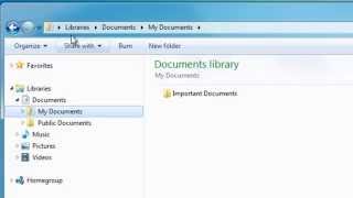 Basic Files and Folders Tutorial for Windows 7