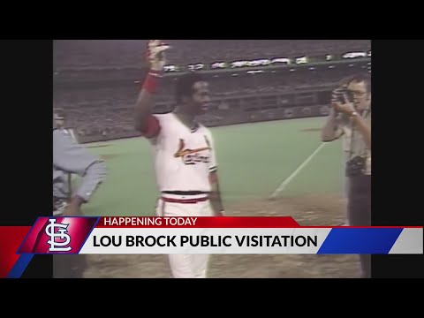 Remembering Lou Brock: Public visitation tonight