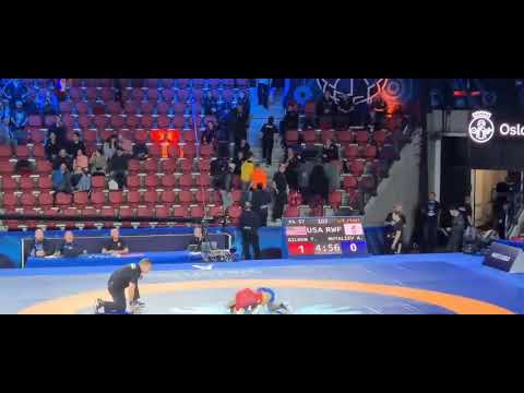 Томас Гилман USA vs Абубакар Муталиев RUS   Чемпионат Мира 2021 в Осло